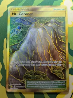 Mt. Coronet - Hidden Fates SV89/SV94 - Secret Rare Pokemon Card NM - Image 1
