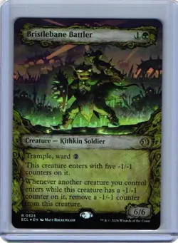 Bristlebane Battler (Showcase) - 325 - Lorwyn Eclipsed - NM - Foil EN - Image 1