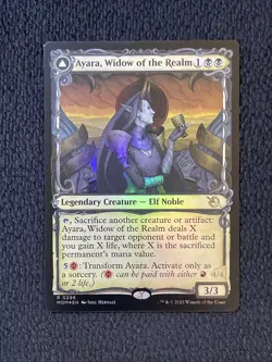 MTG Magic FOIL Ayara, Widow of the Realm Showcase March of the Machine NM - Image 1