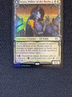 MTG Magic FOIL Ayara, Widow of the Realm Showcase March of the Machine NM - Image 3