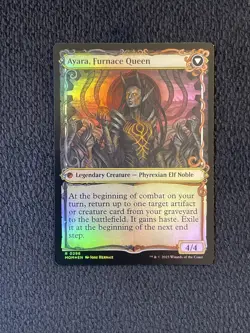 MTG Magic FOIL Ayara, Widow of the Realm Showcase March of the Machine NM - Image 4