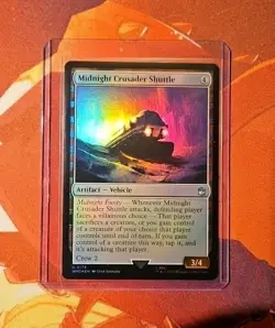 MTG Universes Beyond: Doctor Who Midnight Crusader Shuttle Foil 0179 NM - Image 1