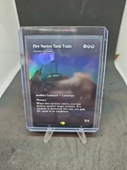 Fire Nation Tank Train - Noxious Gearhulk (Borderless) Avatar: The Last... - Image 1