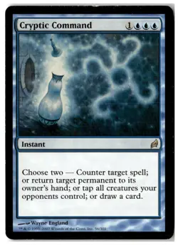 MTG Cryptic Command - Lorwyn Moderately Played English - Image 1