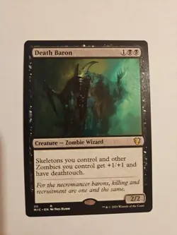 Magic the Gathering Innistrad Midnight Hunt Commander Death Baron #111 - Image 1