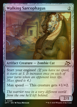 MTG Walking Sarcophagus Foil ** Aetherdrift ** English (NM) - Image 1