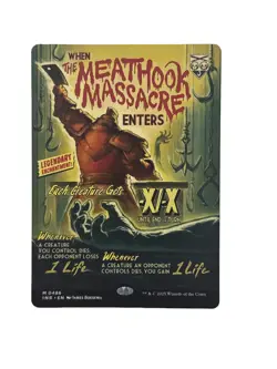 The Meathook Massacre (Showcase) Innistrad Remastered Regular NM Free Ship - Image 1