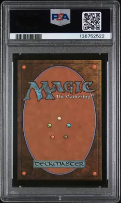 2022 MTG STREETS OF NEW CAPENNA FOIL #50 OBSCURA INITIATE PSA 8 - Image 2