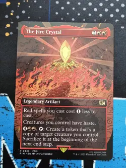 The Fire Crystal (Borderless) Final Fantasy Regular - Image 1