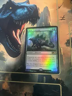 Runic Armasaur Core Set 2019 Foil - Image 1