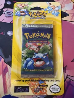 FACTORY SEALED POKEMON 1999 BASE BLISTER SEALED VENUSAUR PACK HEAVY MINT 34.39G 742818060295 - Image 2
