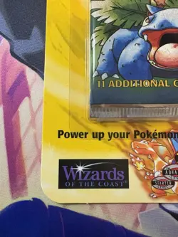 FACTORY SEALED POKEMON 1999 BASE BLISTER SEALED VENUSAUR PACK HEAVY MINT 34.39G 742818060295 - Image 4