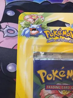 FACTORY SEALED POKEMON 1999 BASE BLISTER SEALED VENUSAUR PACK HEAVY MINT 34.39G 742818060295 - Image 5