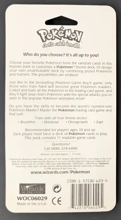 Pokemon TCG Base Set Booster Single Pack Sealed Venusaur Blastoise Charizard Set - Image 5