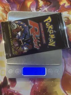HEAVY Pokemon 1st Edition Team Rocket Booster Pack - Image 2