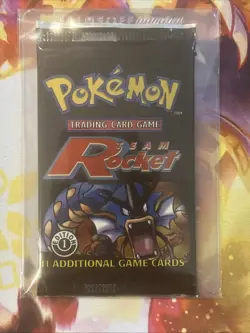 HEAVY Pokemon 1st Edition Team Rocket Booster Pack - Image 4