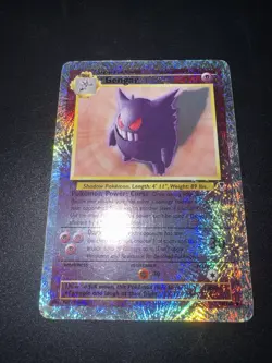 2002 Pokemon Gengar Legendary Collection Reverse Holo #11 - Image 3