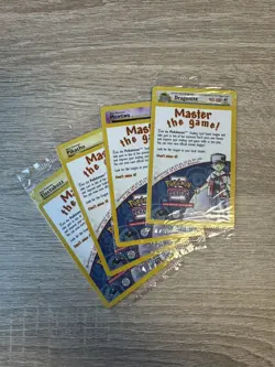 Master the game Black Star Promo 2,3,4,5 Pokemon 1999/2000 Sealed, Mint - Image 1