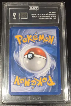 TAG 9 Pokemon Zekrom Full Art Uktra Rere 2011 Black And White 114/114 - Image 2