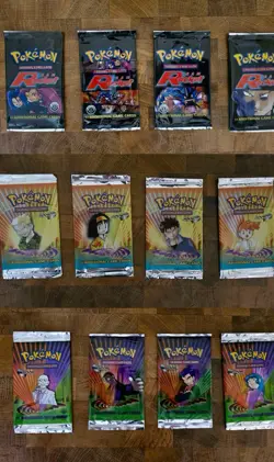 Pokemon TCG BASE SET JUNGLE FOSSIL 1st Edition Booster Pack Artwork Collection - Image 2