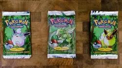 Pokemon TCG BASE SET JUNGLE FOSSIL 1st Edition Booster Pack Artwork Collection - Image 5