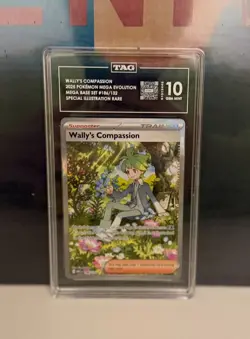 Pokemon TCG Wally’s Compassion 186 Special Illustration Rare 2025 Mega Evolution - Image 1