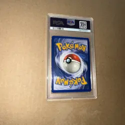 1999 Pokemon Game #10 Mewtwo Holo 1st Edition PSA 8 NM-MT - Image 2
