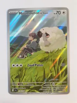 Carte Pokemon Moumouton de Nabil AR 170/159 Aventures Ensemble EV09 JTG FR Neuf - Image 1