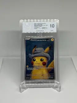 Pokemon PGS 10 Pikachu With Grey Felt Hat Van Gogh English 2023 Promo PSA BGS - Image 1