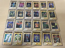 Yugioh Bandai common 24 cards lot card set japanese vintage 90s - Image 1