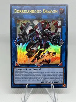 Yugioh Borrelshroud Dragon BPRO-EN047 Ultra Rare 1st Edition NM - Image 1