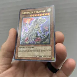 Yugioh - Ultimate Tyranno POTD-EN020 Ultimate Rare 1st Edition - Image 3