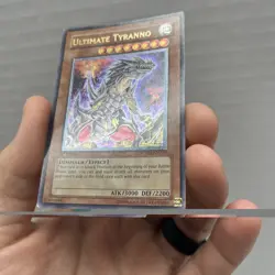 Yugioh - Ultimate Tyranno POTD-EN020 Ultimate Rare 1st Edition - Image 4