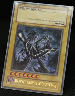 Yu-Gi-Oh! Rotaugiger Blauer Drache LOB-G056 Ultra Rare [PL] OG Old Red | DE 2002 - Image 5