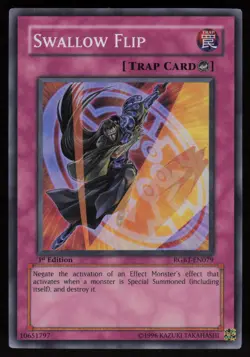 Swallow Flip RGBT-EN079 Super Rare Raging Battle 1st Edition Yu-Gi-Oh - Image 1