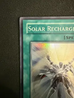 Konami Yu-Gi-Oh! Solar Recharge Spell-Normal ANPR-ENSE1 Limited Edition - Image 3