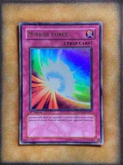 Yugioh Mirror Force DPYG-EN027 Ultra Rare 1st Ed MP - Image 1