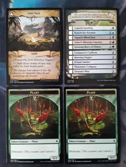 Dowsing Dagger / / Lost Vale w/ Checklist Card & Plant Token x2 (XLN) - Image 2