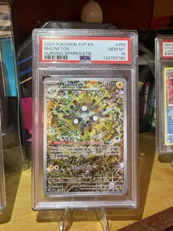 Magneton SVP 159 Surging Sparks Pokemon ETB Black Star Promo - PSA 10 - Image 1