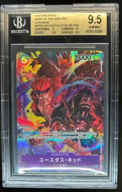 2024 One Piece 500 Years JP Eustass Kid Special Alternate Art #OP05-074 BGS 9.5 - Image 1