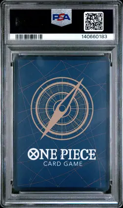 2025 ONE PIECE OP11-A FIST OF DIVINE SPEED ALTERNATE ART HONESTY IMPACT PSA 10 - Image 2