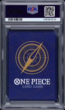 2026 ONE PIECE THE AZURE SEA'S SEVEN MANGA ALT ART #119 DRACULE MIHAWK PSA 10 - Image 2