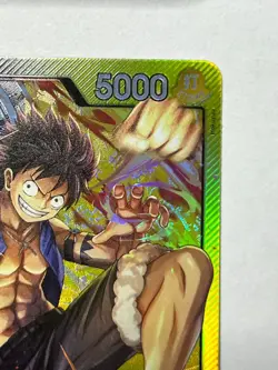 Monkey.D.Luffy (003) ST13-003 Ultra Deck: The Three Brothers Foil - Image 3