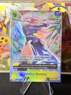 One Piece OP13-108 Jewelry Bonney SR Alt Art OP 13 Carrying On His Will ENG NM - Image 1