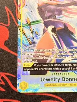 One Piece OP13-108 Jewelry Bonney SR Alt Art OP 13 Carrying On His Will ENG NM - Image 5