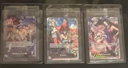 2025 ONE PIECE PSA MAGAZINE EXCLUSIVES MONKEY D LUFFY, SHANKS, BOA HANCOCK - Image 1
