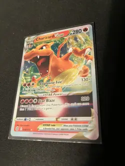 Pokemon TCG Charizard VSTAR Brilliant Stars Ultra Rare 018/172 Holo English NM - Image 2