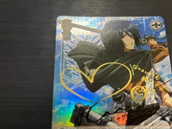 Weiss Schwarz Attack on Titan AOT-S35-057SP SP Resisting Fate Mikasa FOIL Signed - Image 2