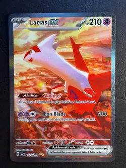 Latias EX 239/191 Special Illustration Rare SIR Pokemon Surging Sparks Near Mint - Image 1