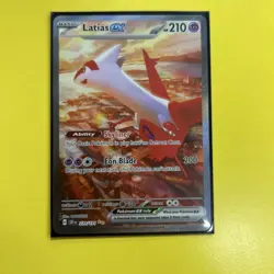 Pokemon TCG Latias EX Surging Sparks Full Art Ultra Rare Card 239/191 Near Mint - Image 1